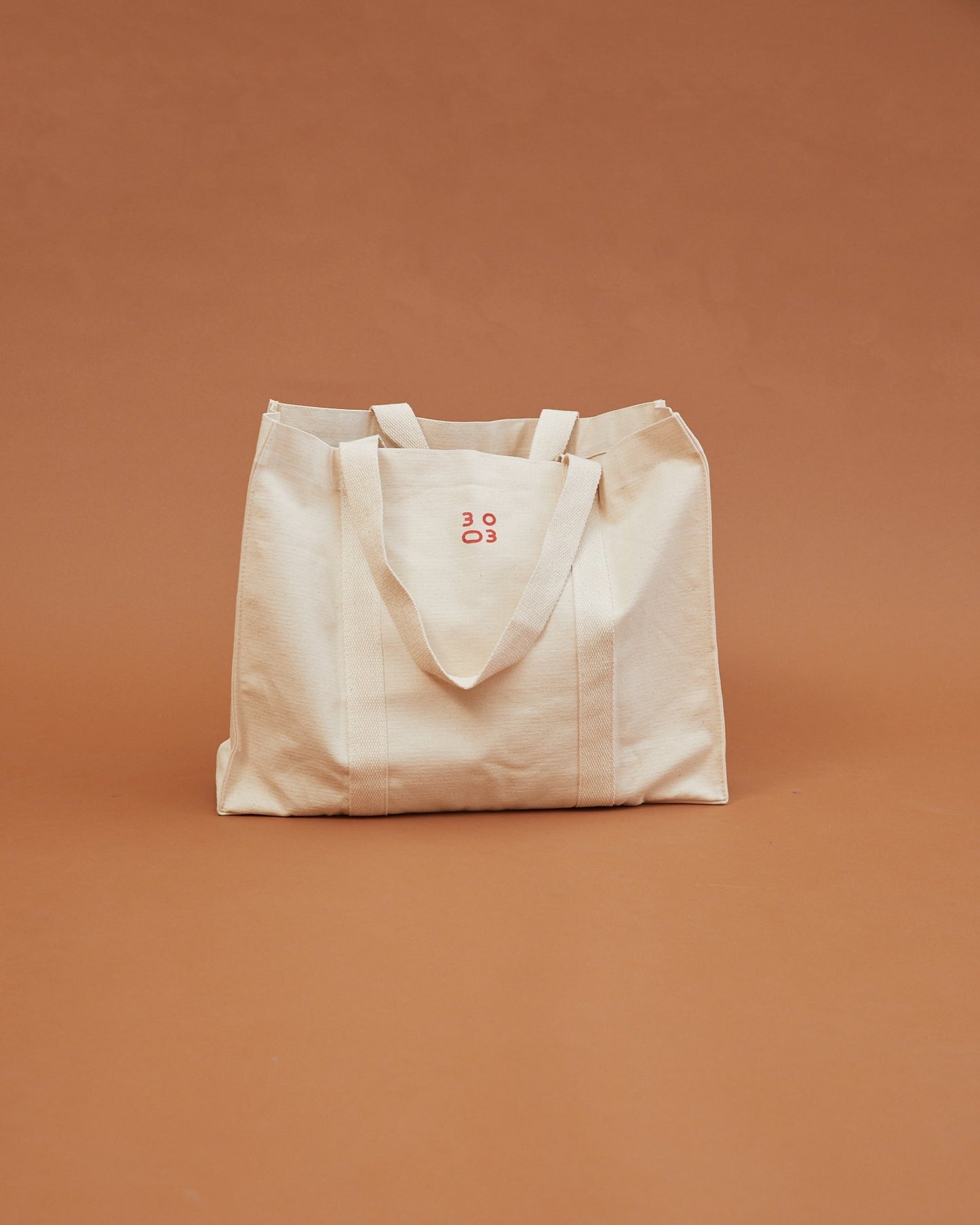 3003 Oversized Double Handle Tote Bag - Off White